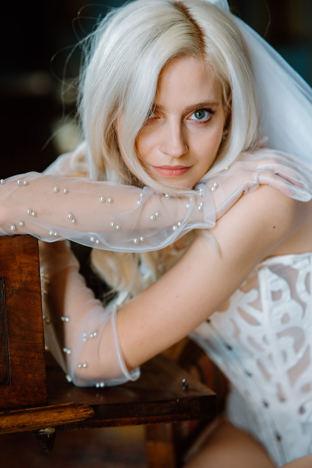 Getting Read Photo of Bride