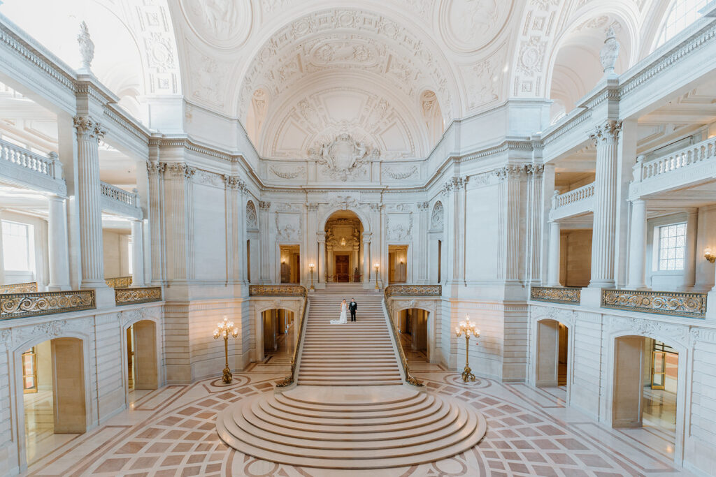 Sf City Hall staircase Wedding, elegant, Editorial, luxury, Price