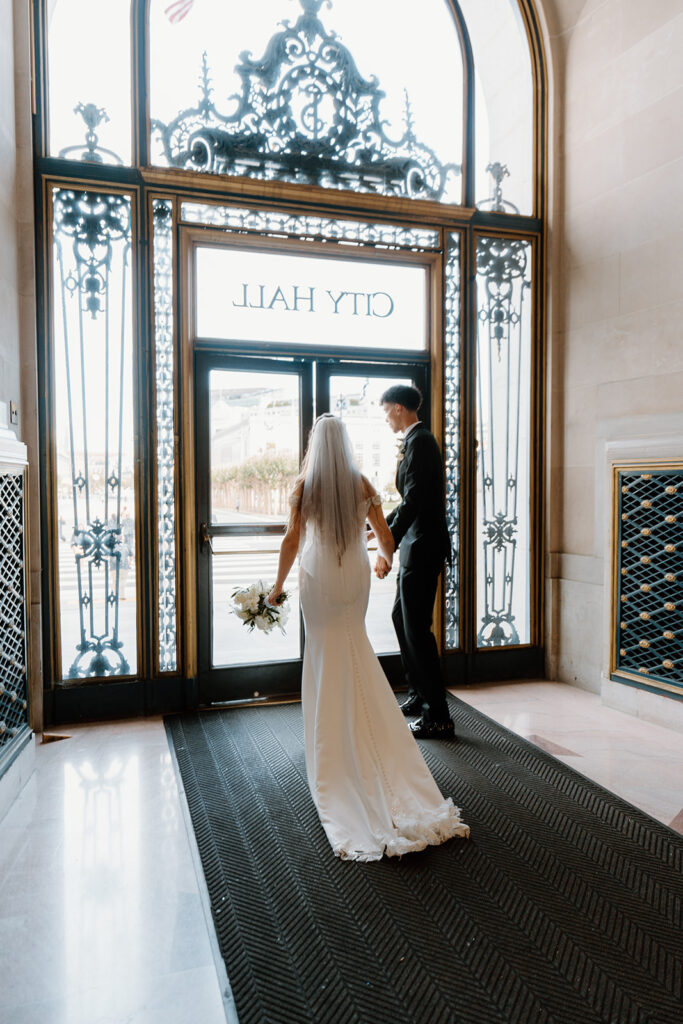 San Francisco City Hall Exit Door